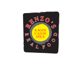 Renzos Real Food logo design by dondeekenz