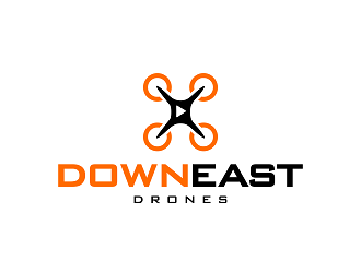 DownEast Drones logo design by dianD