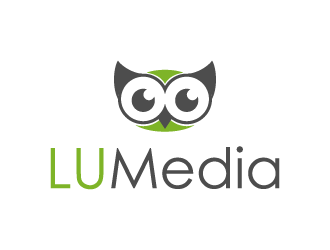 LUMedia logo design by pixalrahul