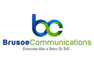 Brusoe Communications logo design by 3Dlogos