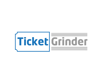 Ticket Grinder logo design by peacock