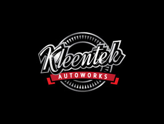 Kleentek Autoworks logo design by tinycreatives