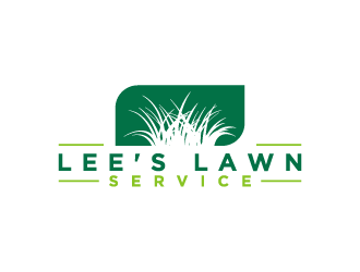 Lee's Lawn Service logo design by Blue-X