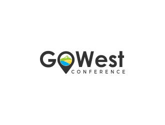 Go West Conference logo design by lj.creative