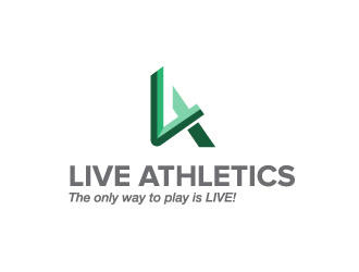 Live Athetics logo design by lorand