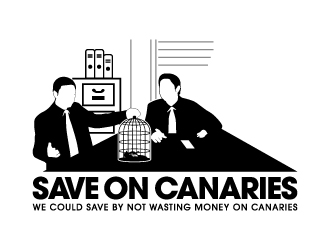 Save on Canaries logo design by abss