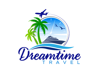 Dreamtime Travel logo design by THOR_