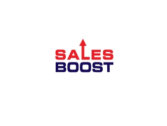 Sales Boost logo design by pixelour