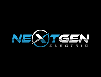 NEXTGEN ELECTRIC logo design by pencilhand