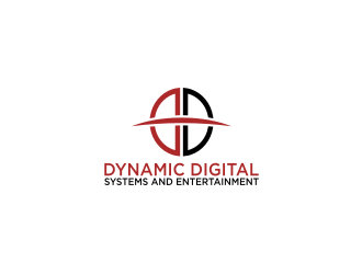 Dynamic Digital Systems and Entertainment logo design by rief