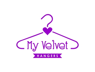 My Velvet Hangers logo design by excelentlogo