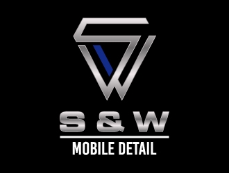 S & W Mobile Detail logo design by abss