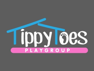 Tippy Toes logo design by jaize