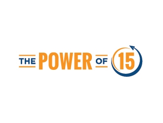 thepowerof15 logo design by jafar