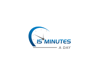 15 minutes a day logo design by ndaru
