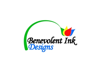 Benevolent Ink Designs logo design by nikkl