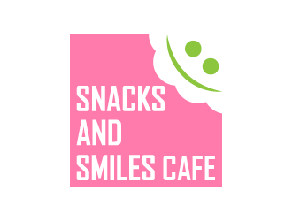 Snacks and Smiles Cafe logo design by grea8design