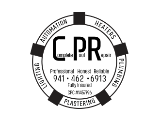 Complete Pool repair  logo design by keylogo