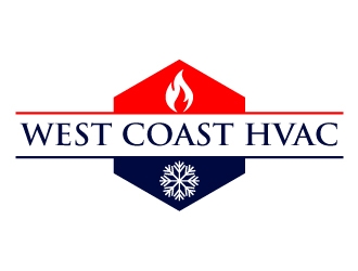 WEST COAST HVAC logo design by zenith