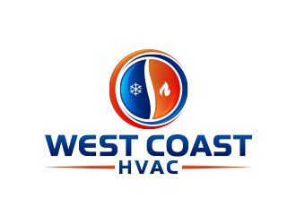 WEST COAST HVAC logo design by keylogo