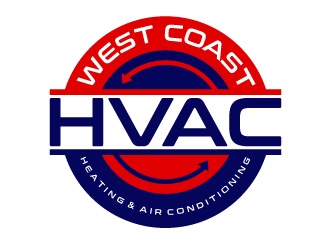WEST COAST HVAC logo design by harrysvellas