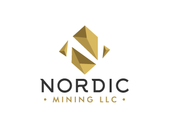 Nordic Mining LLc logo design by akilis13