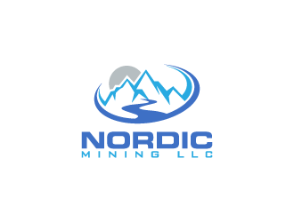 Nordic Mining LLc logo design by pencilhand