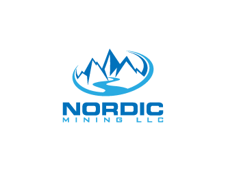 Nordic Mining LLc logo design by pencilhand