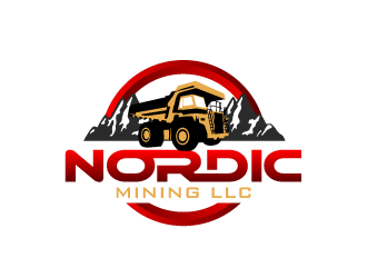 Nordic Mining LLc logo design by yurie