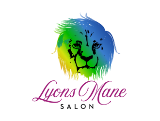 Lyons Mane Salon logo design by keylogo