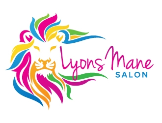 Lyons Mane Salon logo design by jaize