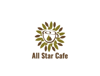 All Star Cafe logo design by miy1985