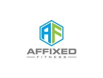 Affixed Fitness logo design by pencilhand