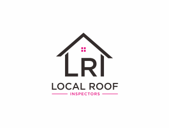 Local Roof Inspectors logo design by ammad