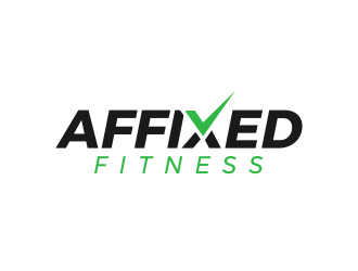 Affixed Fitness logo design by bluepinkpanther_