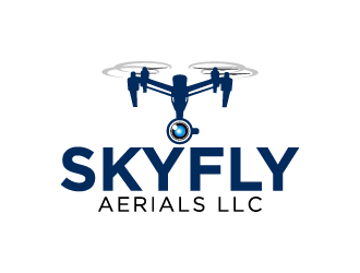 Skyfly Aerials LLC  logo design by Art_Chaza