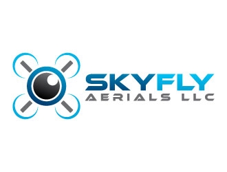 Skyfly Aerials LLC  logo design by J0s3Ph