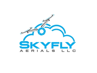 Skyfly Aerials LLC  logo design by gilkkj