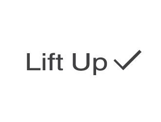 Lift Up (check mark) logo design by lorand