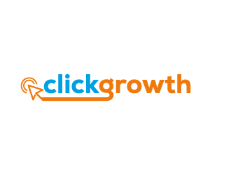 clickgrowth logo design by pencilhand