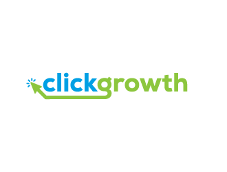clickgrowth logo design by pencilhand