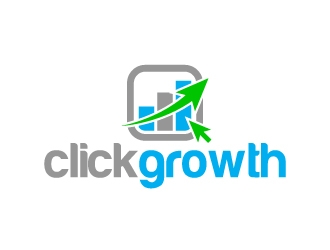 clickgrowth logo design concepts #3