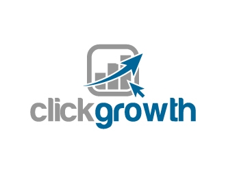 clickgrowth logo design concepts #4