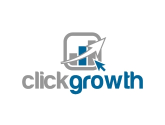 clickgrowth logo design concepts #6