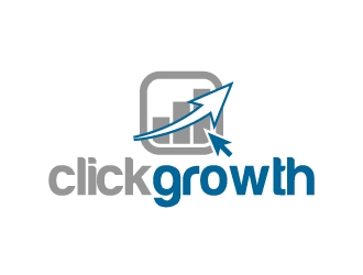 clickgrowth logo design concepts #7