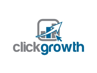 clickgrowth logo design concepts #8