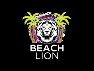 Beach Lion Logo logo design by yurie