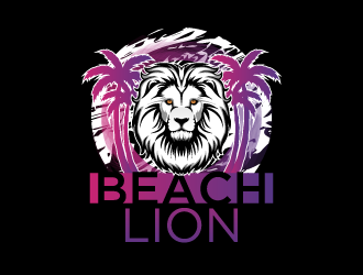 Beach Lion Logo logo design by yurie