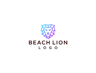 Beach Lion Logo logo design by ndaru