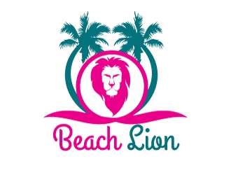 Beach Lion Logo logo design by zenith